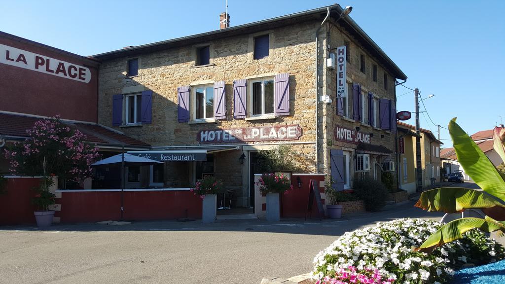 Hotel De La Place Loyettes Esterno foto
